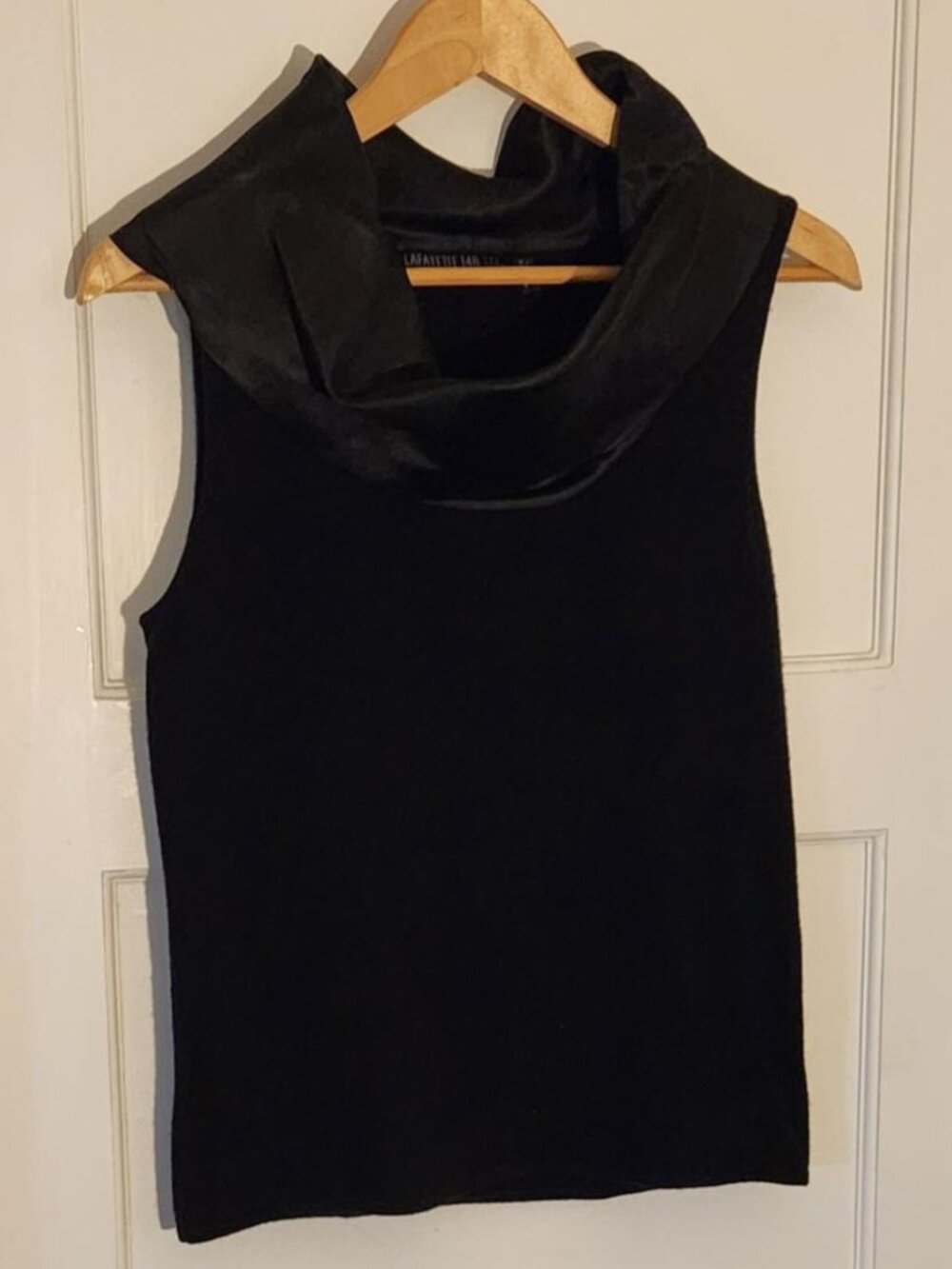 VTG Lafayette 148 New York Cashmere Silk Sleeveless Dress Top